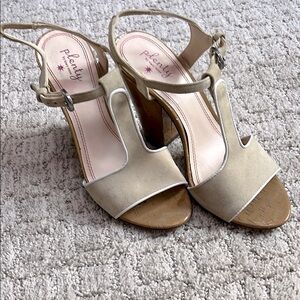 Plenty by Tracy Reese Tan Sandal Heels